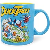 Disney DuckTales Money Bags Ceramic Mug | BPA-Free Large Coffee Mugs and Cups for Beverages, Home & Kitchen Essentials | Scrooge McDuck Gifts And Collectibles | Holds 20 Ounces