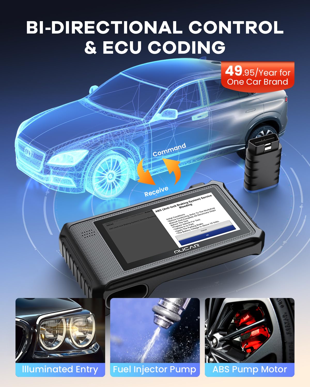 Oil Scan Kit Mua OBD2 Scanner Diagnostic Tool, OEM All-System Diagnostic Scanner for ...