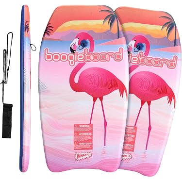 Planche De Bodyboard Surf Avec Sangle De 90 CM Et Dessin Multiple Pour Debutant Enfant Adulte Bleu