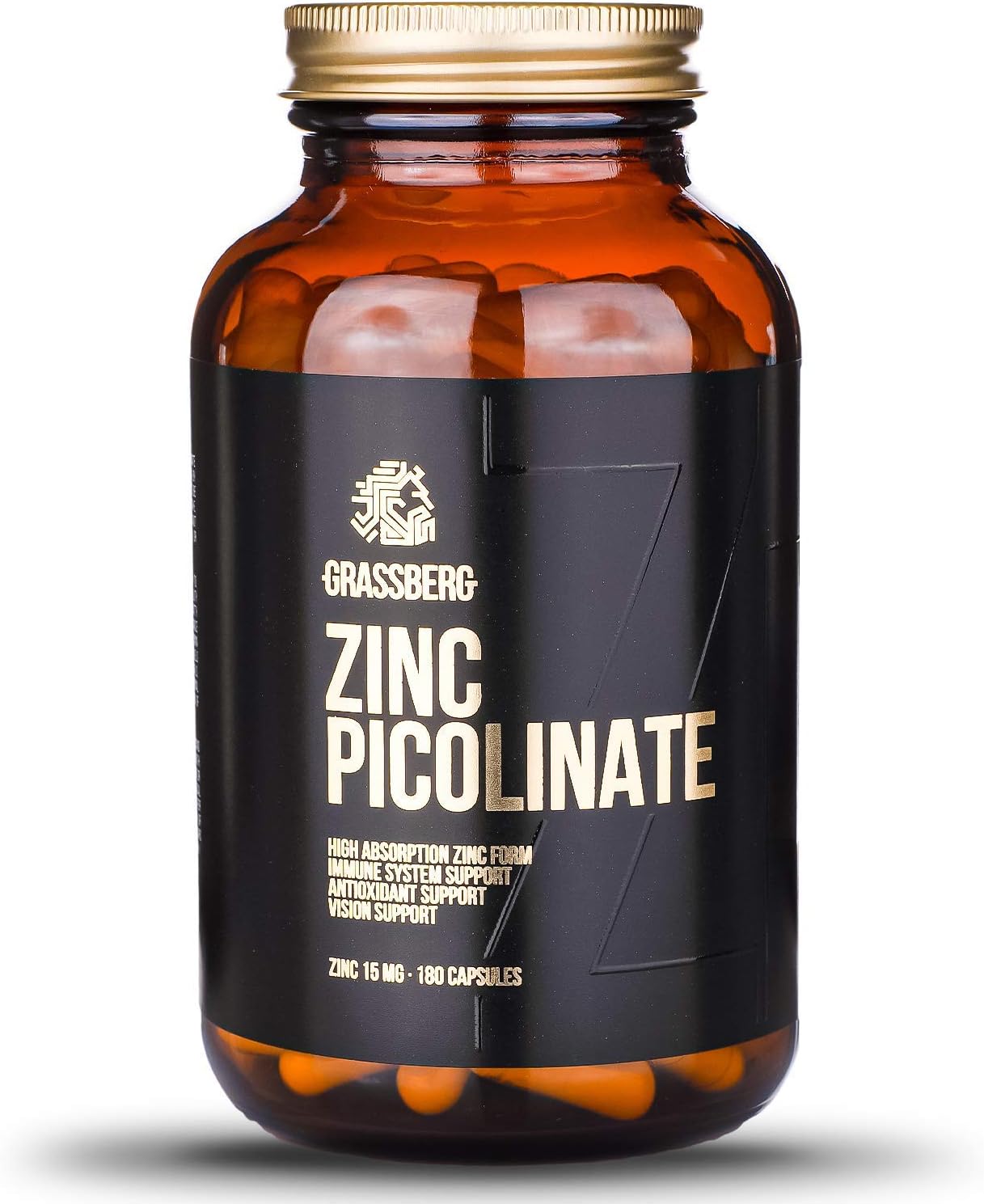 Zinc Picolinate 15mg 180 Faster Acting Capsules Than Zinc Tablets