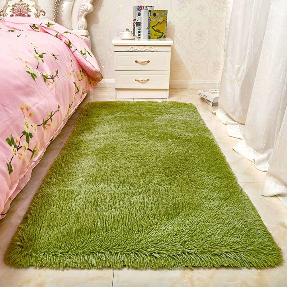 Amazon.de: Luxus Plüsch Area Teppich, Langflor Shaggy Teppich Super