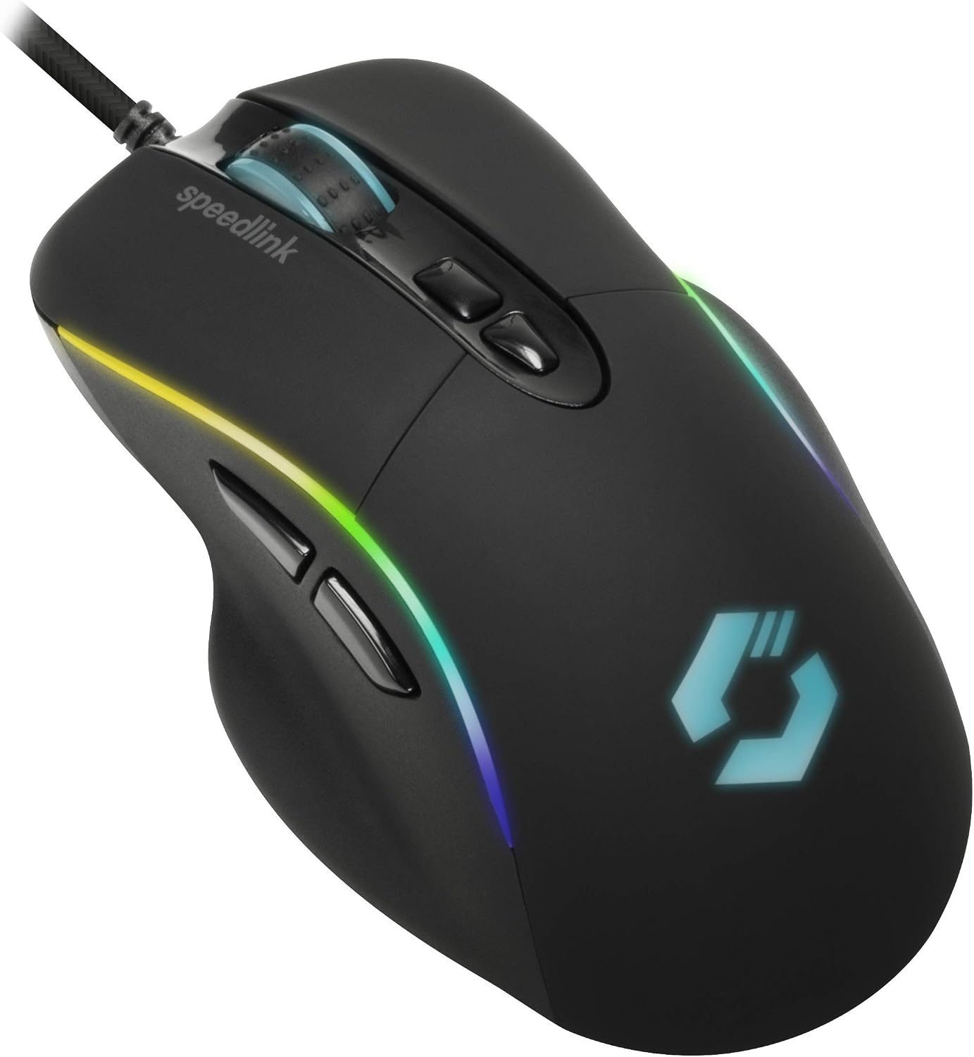 Speedlink Sicanos RGB Gaming Mouse, 10000 Dpi, Black, (SL-680013-BK) - Image 3
