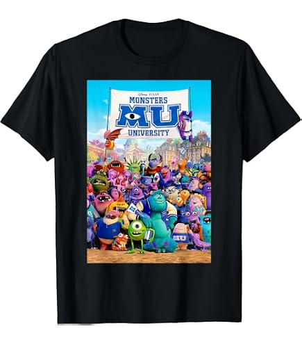 n*8様 Disney Pixar Monsters University Tシ Amazon.com: Disney and Pixar's Monsters University Mike and Sulley