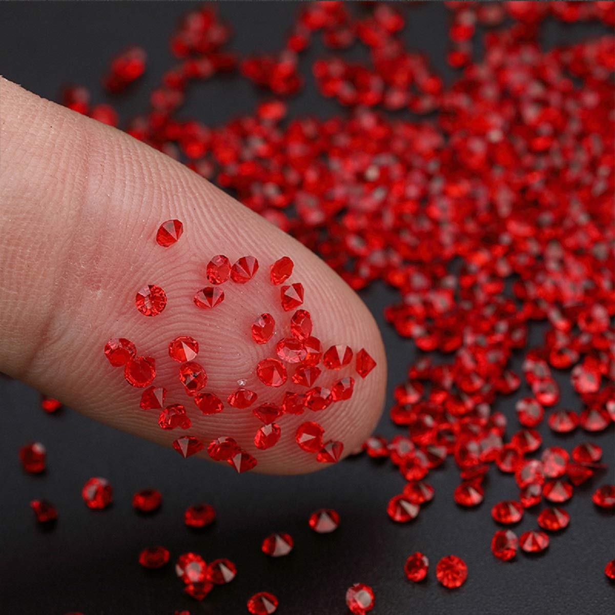 Nail Art Rhinestones Set, Saviland Glitter Micro Diamond Gems+ Wax Pencil+ Nail Glue, Nail Art Decoration Manicure Sets