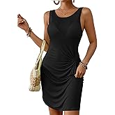 Bsubseach Women's Swimsuit Coverup Sexy Bathing Suit Cover Ups Sleeveless Beach Tank Dress Vacation Outfits 2026