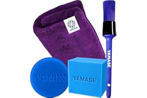 Kit Limpeza Automotiva Pano Toalha Flanela de Microfibra + Pincel Detalhamento + Aplicador de Espuma Vonixx