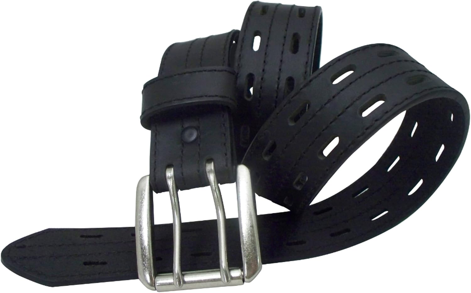 leather jeans with belt holes