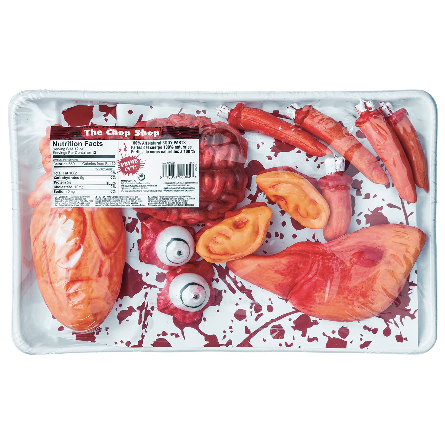amscan International 673403 Meat Market Value Party Set