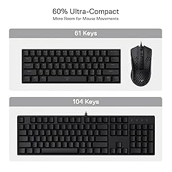 Redragon K630 Dragonborn 60% Wired RGB Gaming