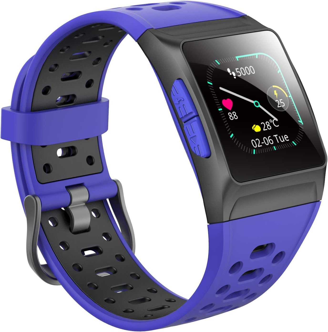 SPC Smartee Feel - Smartwatch (a prueba de agua IPX7, multideporte ...