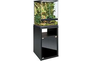 Exo Terra Terrarium Cabinet, Small - Reptile and Amphibian Terrarium Stand - Measures 17.88 W x 17.88 D x 27.75 H Inches