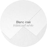 Clairefontaine Pollen Iridescent White Paper Envelopes 9x14cm 20 Pack view 5