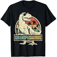 Maglietta Donna Con Babbo Natale E Dinosauro T-Rex, Stampa Divertente Natalizia, Slim Fit 100% Cotone