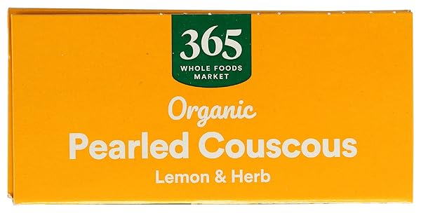 365 EVERYDAY VALUE, ORGANIC LEMON & HERB PEARLED COUSCOUS, 5 OZ