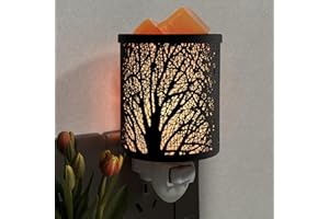 kaakuuki Plug in Wax Warmer for Scented Wax melt Warmer scentsy Plug in Wax melt Warmer Electric Candle Warmer Home Decor Gifts for Women（Black Forest）…