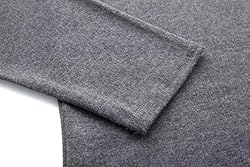 jonivey Mens Basic Turtleneck Long Sleeve