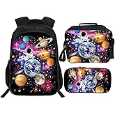 Kids Backpack School Bookbag 16inch Schoolbag With Lunch Box Bag And Pencil Case Set For Boys Girls