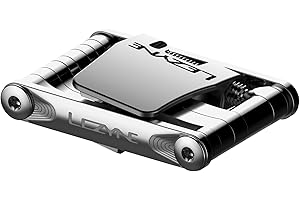 LEZYNE SV PRO 10 Bicycle Multi-Tool, Alloy Side Plates, Stainless Steel Bits, Hex 2/3/4/5/6/8mm, T10/T25, Chain Breaker, Bike Tool