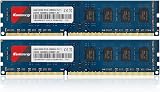 Kuesuny 8GB (2x4GB) DDR3 1600MHz PC3-12800U Desktop RAM 1.5V CL11 240-Pin view 1