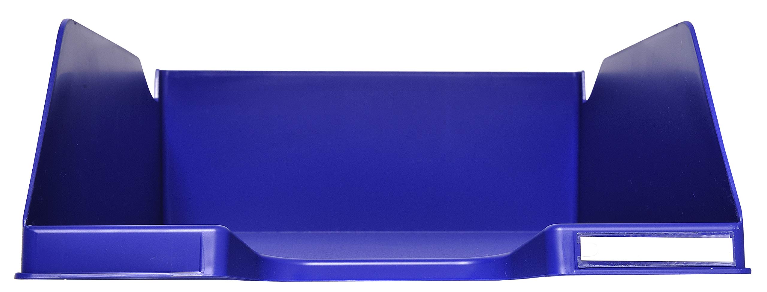 Exacompta - Ref 115104D - Office Letter Tray Combo Maxi - 347 x 255 x 103mm in Size, Suitable for A4 Documents, Stackable With Others, Holds Approx. 750 Sheets - Night Blue — image 1