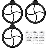 ElectricWise 3PCS Disc Golf Bag Dividers, Disc Golf Rack Divider Inserts, Disk Storage Sort Organized and Easy to Access, Driver, Mid-Range, Putter, Fairway Drivers, Approach,Rollers for Beginners