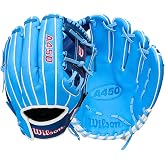Wilson | A450 | Adult + Youth Baseball Glove + Mitt | Sizes 10.75" - 12" | Right + Left Hand Throw | Multiple Styles