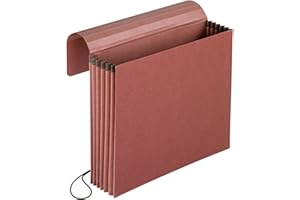 Pendaflex® Redrope Expanding Wallet, 5 1/4" Expansion, Letter Size, Redrope, Pack Of 10