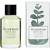 OLVERUM - Natural Bath Oil | Vegan, Cruelty-Free, Revitalizing Clean Beauty Bath Oil (4.25 fl oz | 125 ml)