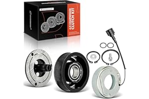 A-Premium Air Conditioner AC Compressor Clutch Kit Compatible with Nissan Juke 2012-2014 1.6L, Versa 2011 1.8L, Versa 2012 1.