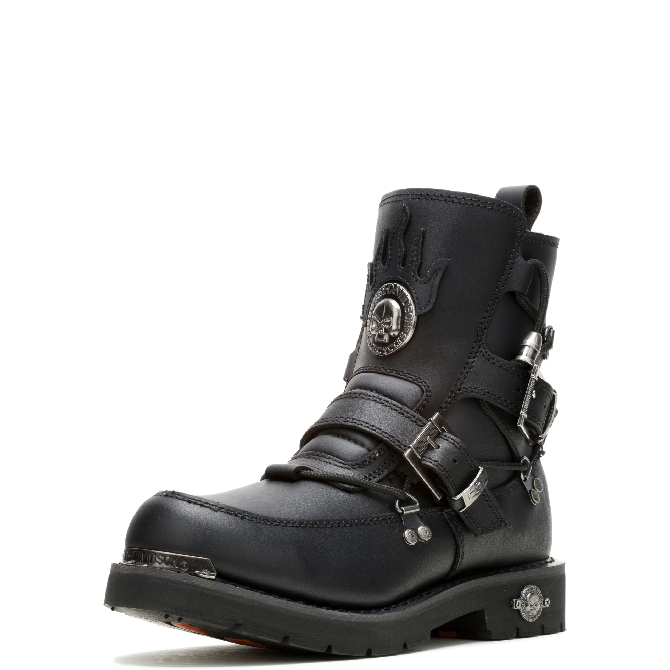 Photo 1 of Harley-Davidson Men's Distortion Boot,Black,8 M lightly worn 