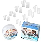 Sinlxcoy Anti Snoring Devices 8Pcs Nose Vents/Nasal Dilators for Breathing Snoring, Stop Snoring Devices That Work Nose Opener for Breathing Sleep Intake Breathing Snoring Devices for Women Men