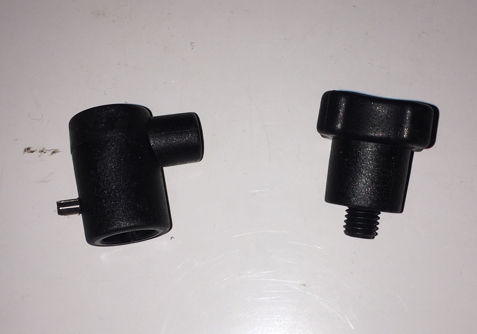 Caravan Stuff 4 U WINDOW STAY LOCK KNOB & HOLDER - BLACK