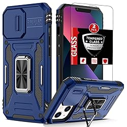 FRLMOOES for iPhone 13 Case with 2 Screen