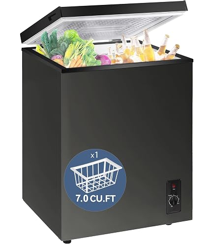 Amazon.com: Arctic King 7.0 cu ft Chest Freezer in Black : Appliances