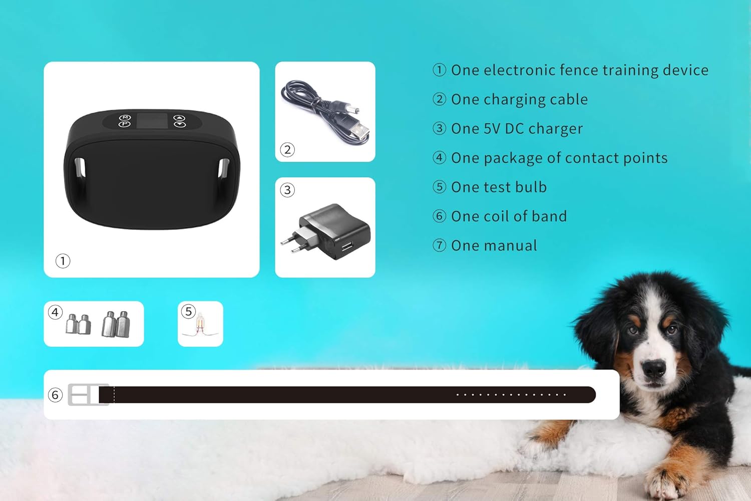 Sixin GPS Wireless Dog Fence System,Inground/Aboveground Pet