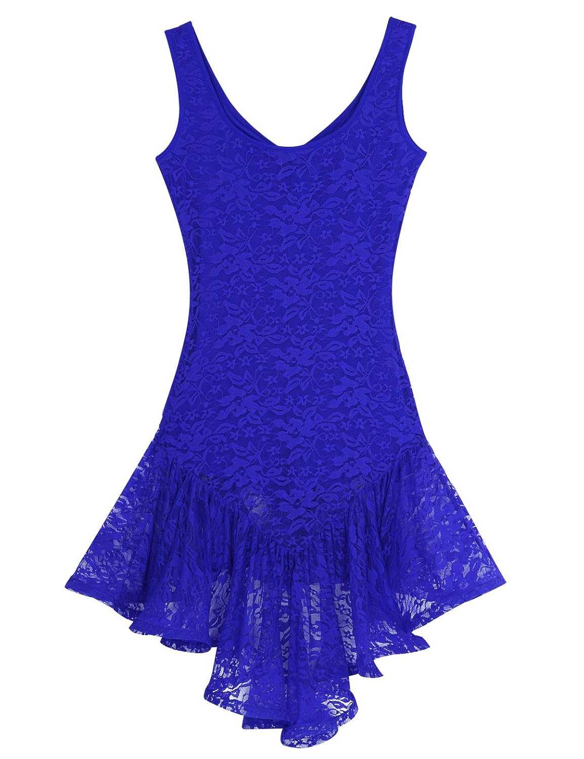 Vestito Da Ballo Latino Per Bambina Con Paillettes - Costume Salsa, Samba, Hip Hop