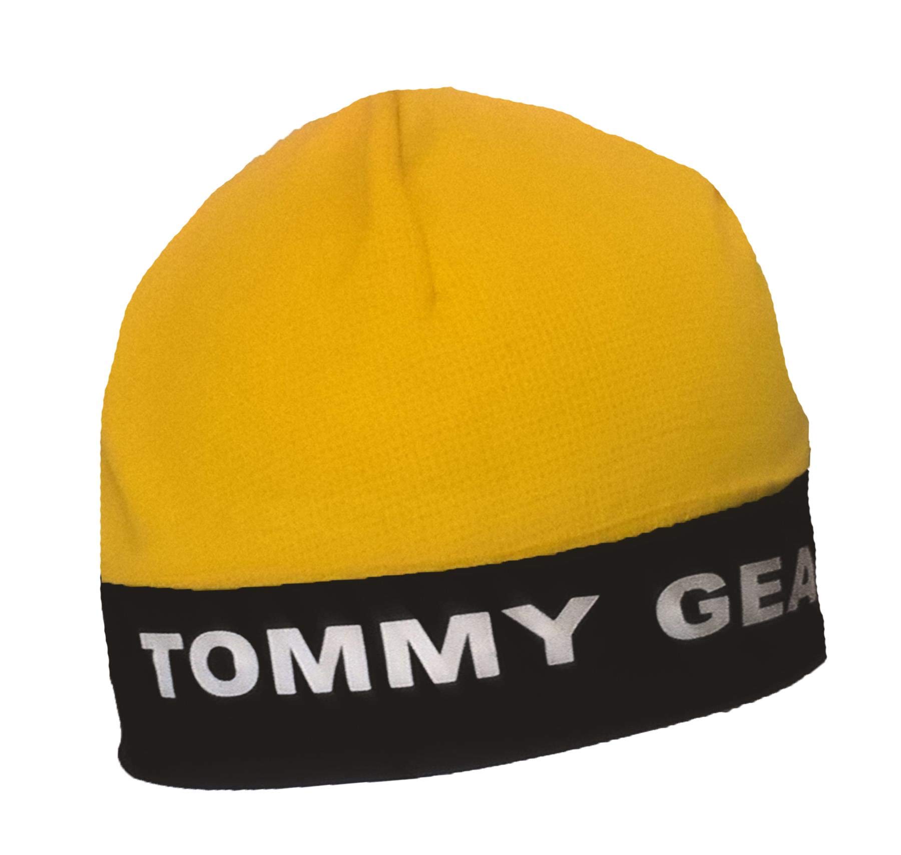 The Dragons Den Adults Ali Gangster Sportswear Beanie Herb Warrior Fancy Dress Novelty Hat [Yellow] — image 1