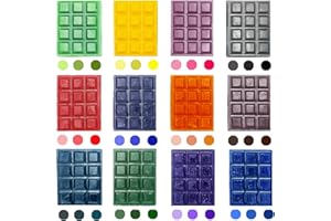 COREY-Z DIY Soy Candle Dye Cube Coloring for Unique Soy Candles, Scented Candle Making,12 Dye Colors