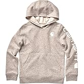 Carhartt Girls' Hoodie Fleece Pullover Sweatshirt