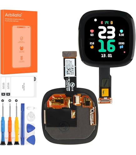 Display LCD Di Ricambio Per Fitbit Alta E Alta HR - Nuovo, Per Riparazione Fai Da Te, Garanzia 1 Mese