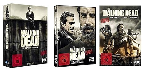 The Walking Dead Staffel 1-8 (1+2+3+4+5+6+7+8) [DVD Set]
