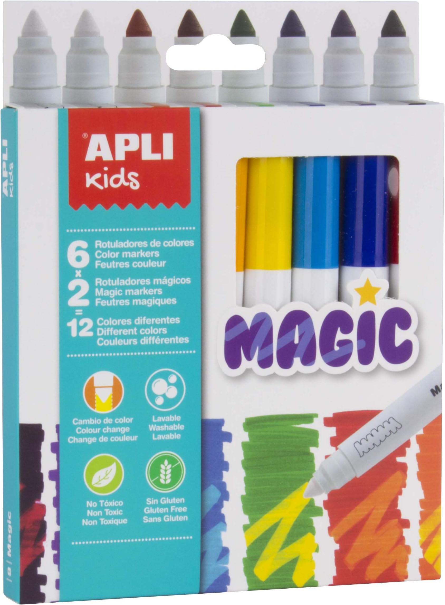 Colour Changing Magic Marker Set Pack of 8