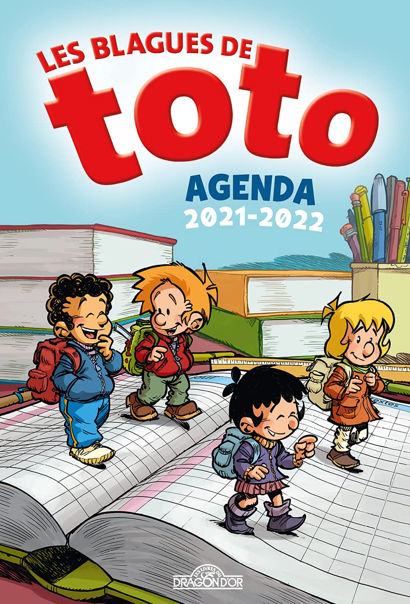 Les Blagues De Toto Agenda 21 22 Avec Des Blagues Et Des Jeux Des 7 Ans Delcourt Amazon Fr Livres