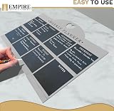 Empire Weekly Planner and Menu Board Grey Wood Weekly Planner with Pen view 6