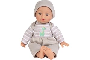 Adora Sweet Baby - 11” Soft & Cuddly Baby Doll, Realistic Features, Gentle Scent, Machine Washable, Lightweight & Easy to Hold | Adorable Playmate (Boy Dino)