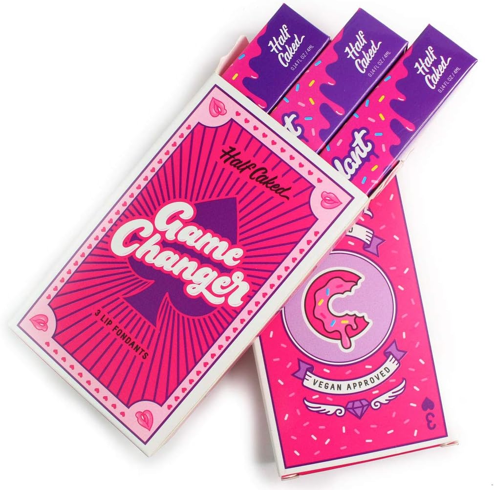 Half Caked Lip Fondant - Game Changer Trio in The Pinks (Holla Back, Lovefool, QT)