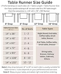 Solino Home Linen Table Runner 108 Inches Long