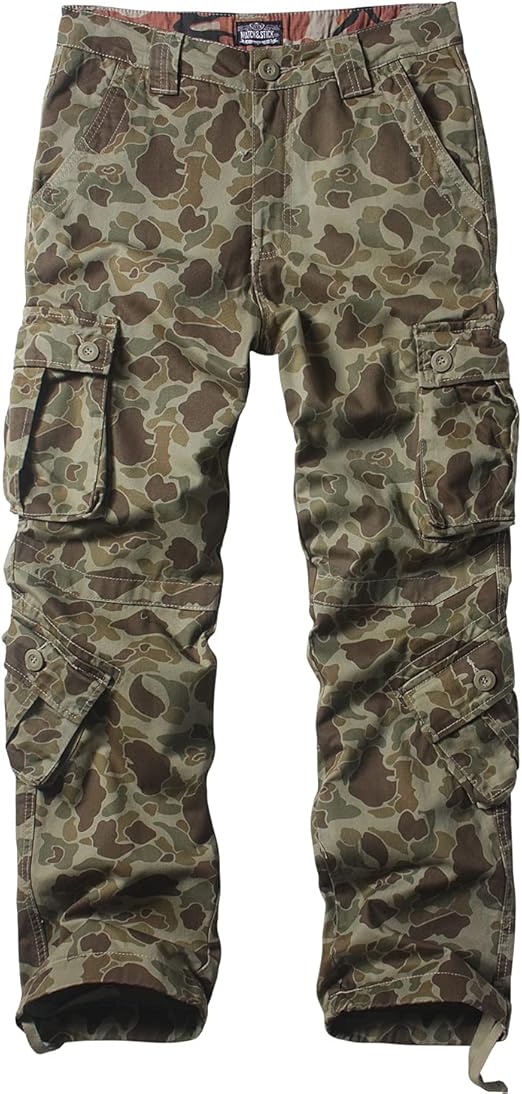 Buy Match Men's Wild Cargo Pants(36, Khaki max) at Amazon.in
