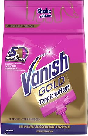 Vanish Gold Power Pulver Clean Fresh Grossflachen Teppichreiniger Teppich Reinigungsmittel Gegen Schmutz Schlechten Geruch Staub 1 X 750 G Amazon De Drogerie Korperpflege