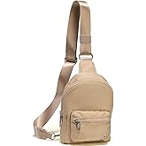 Pander Everywhere Sling Bag for Women Travel, Compact Crossbody Chest Bag with Adjustable Strap, Water-Repellent Mini Purse